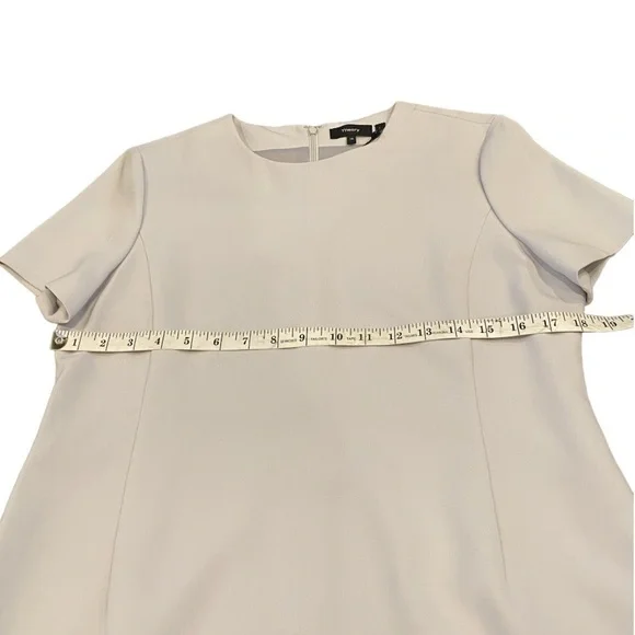 Theory Jatinn cloud Regent Crepe Dress - Picture 11 of 11